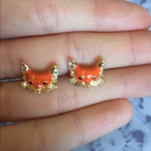 Kate Spade fox earrings